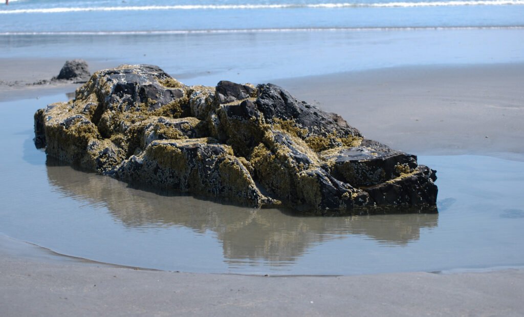 rocks at york beach, me
