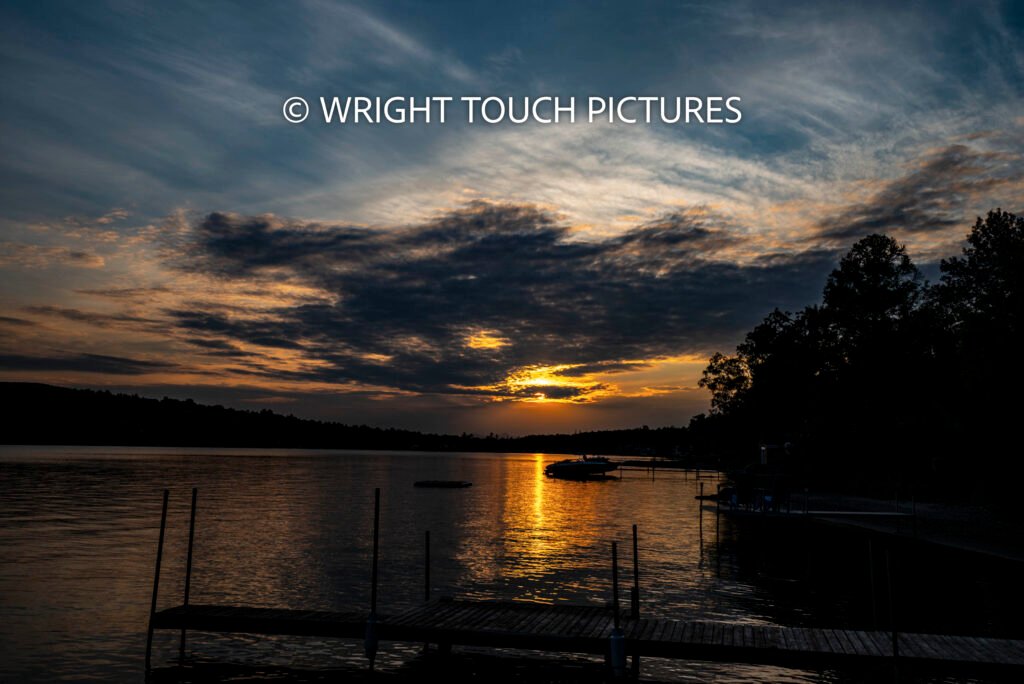 lake willoughby sunset wm