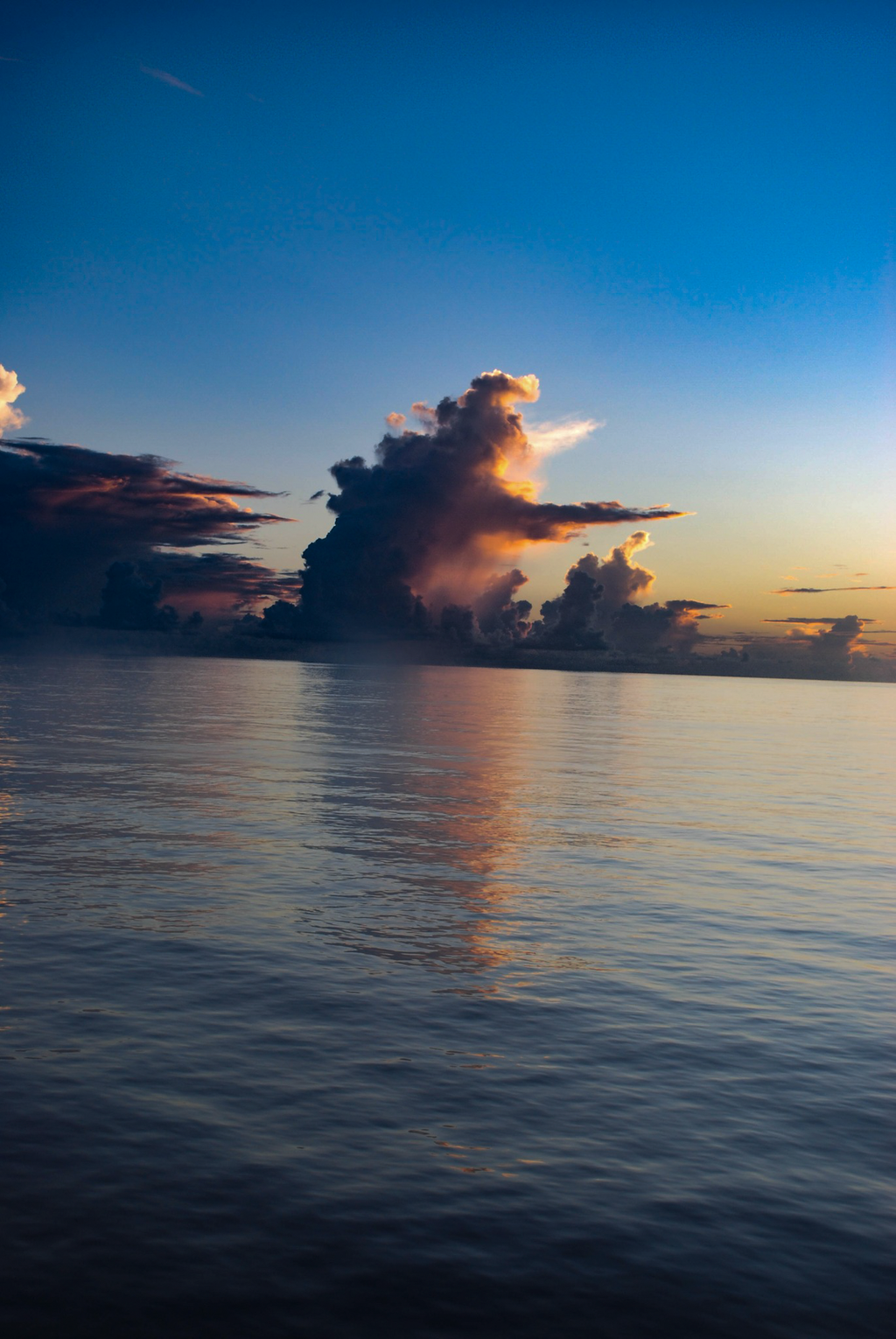 caribbean sunset at sea caribbean sunset at sea